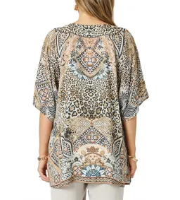 Hammock and Vine Emerson Top Animal Print Size AU 8 for rent on The Volte - image 4