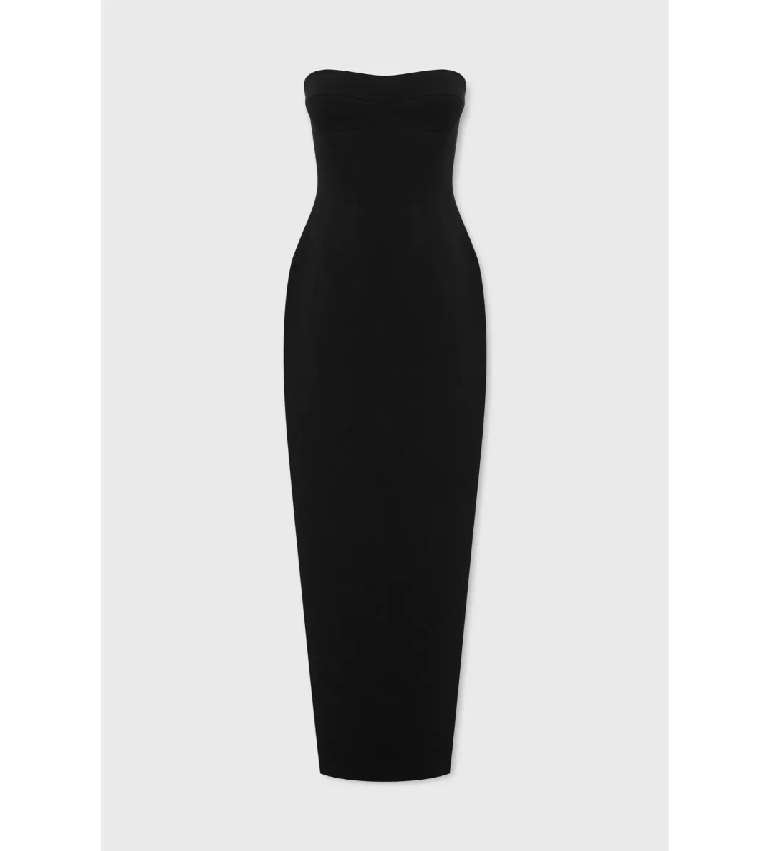Capsule WD Strapless Column Maxi Dress Black Size AU 12 for rent on The Volte - main image