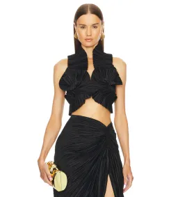 Cult Gaia Adilia Top & Sonoma Skirt Set Black Size AU8 for rent on The Volte - image 2