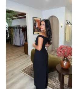 Arcina Ori Ellery Maxi Dress Black Size AU 8  for rent on The Volte - image 4