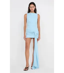 Bec & Bridge Domenic Asym Mini Dress Sky Blue Size AU 8 for rent on The Volte - image 1