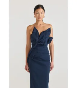 Tojha Zimran Maxi Dress in Navy Size AU 12 for rent on The Volte - image 2