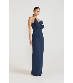 Tojha Zimran Maxi Dress in Navy Size AU 10 for rent on The Volte - image 3