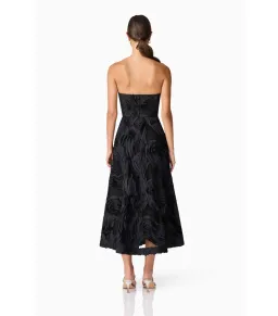 Elliatt Asher Sweetheat Midi Dress Black Size AU 12 for rent on The Volte - image 4