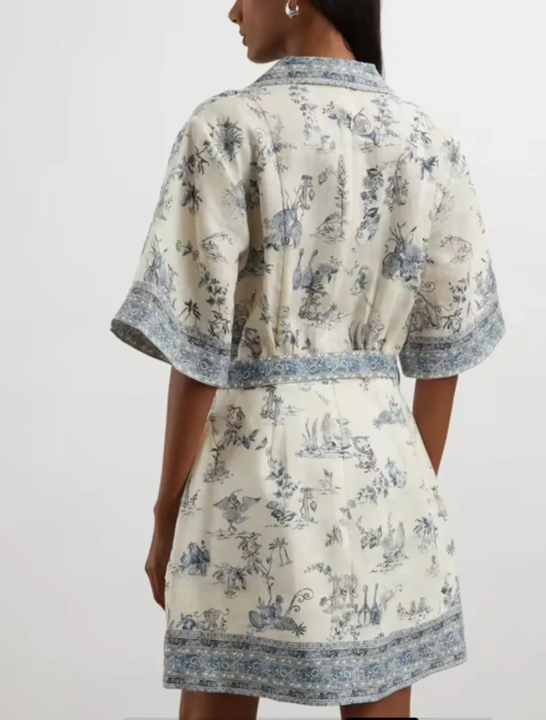 Alemais Casa Mini Dress - size 10 for rent on The Volte - main image