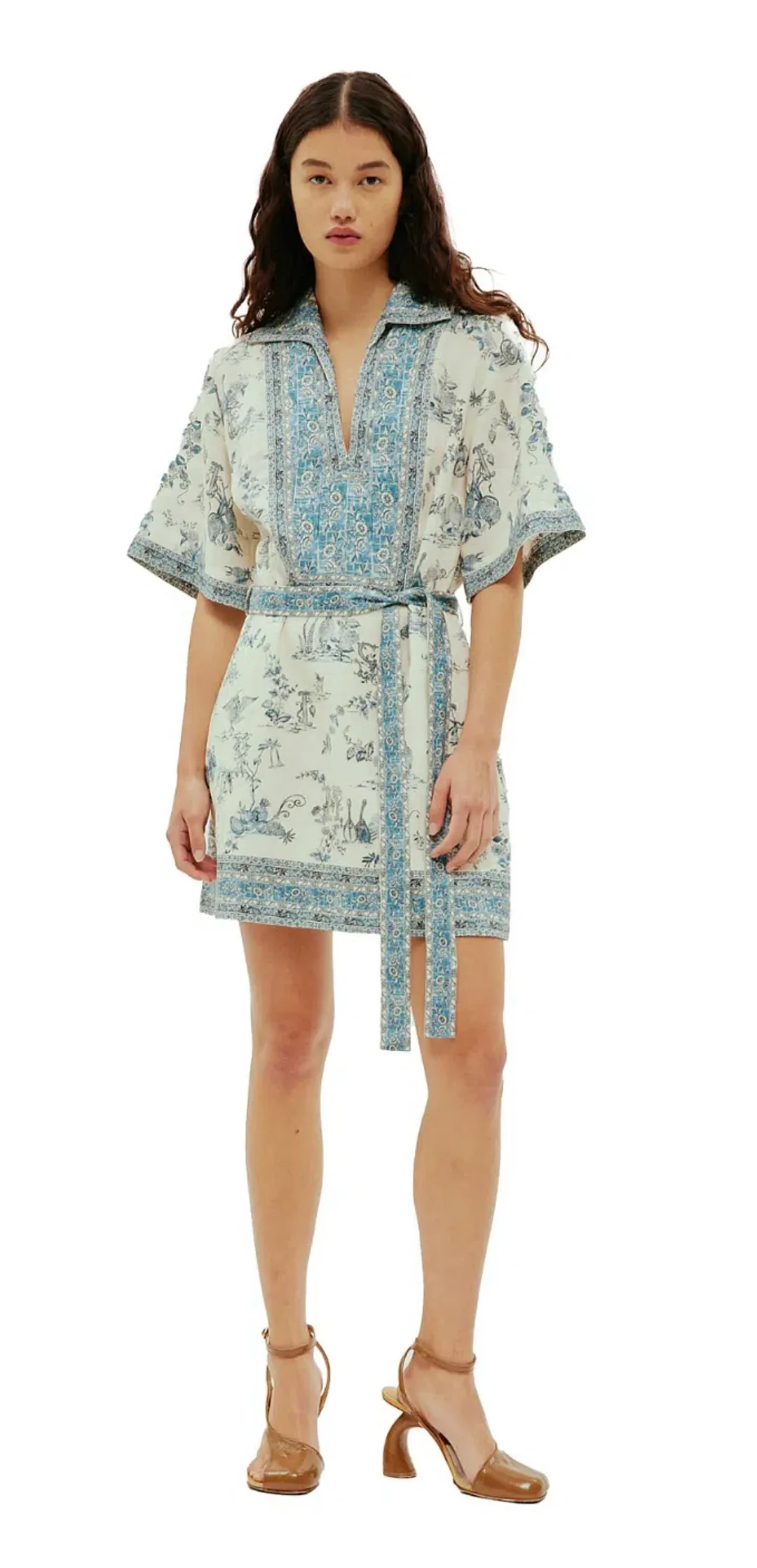 Alemais Casa Mini Dress - size 10 for rent on The Volte - main image