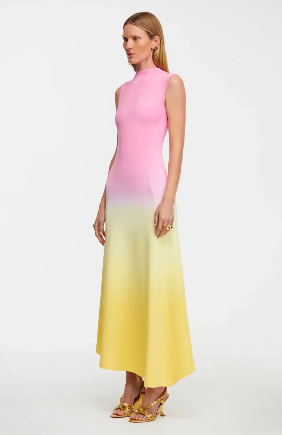 Acler Orkney Midi Dress Multi Size 8 for rent on The Volte - main image