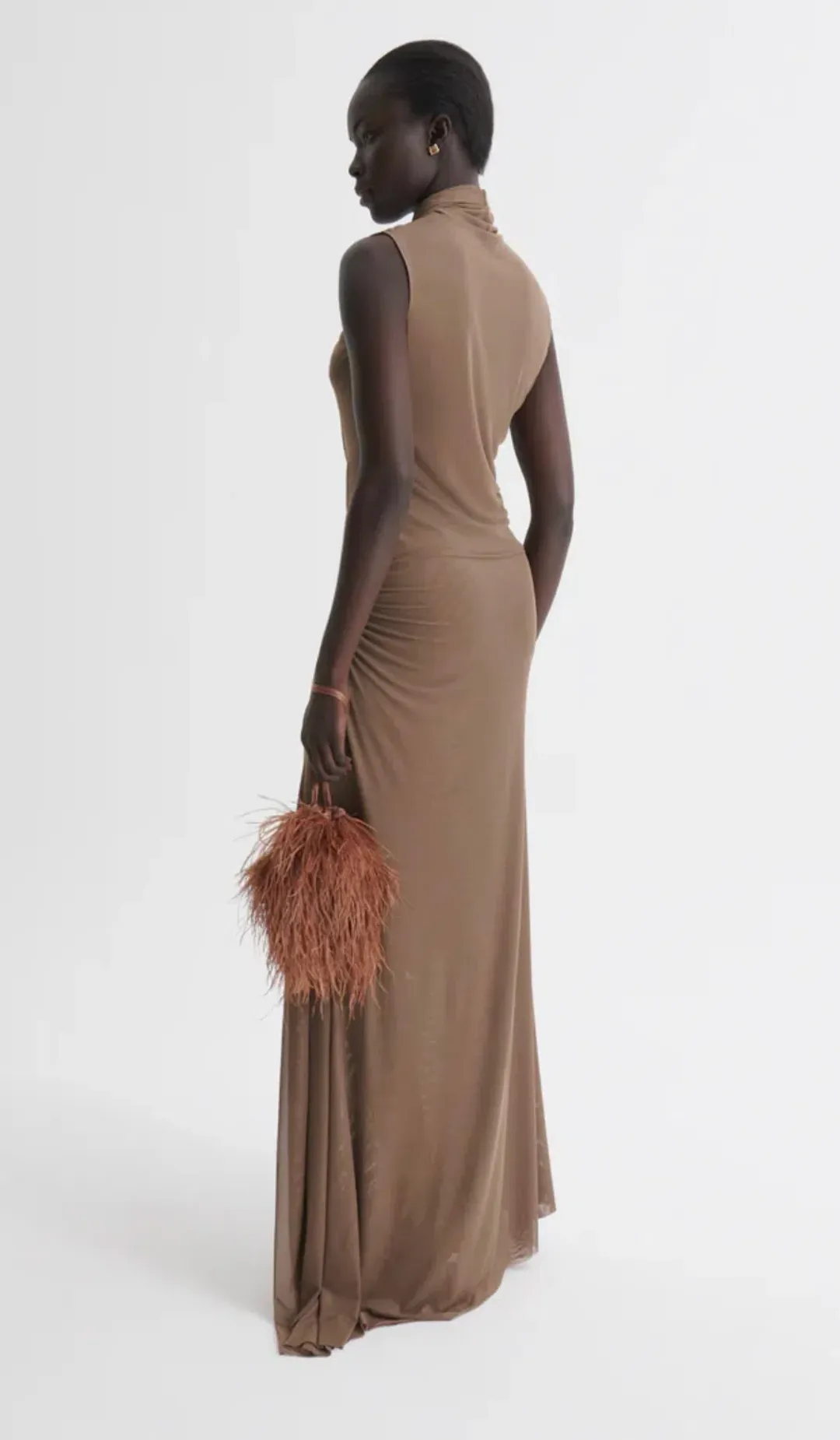 Scanlan Theodore Mesh Set in Caramel Size 6 for rent on The Volte - main image