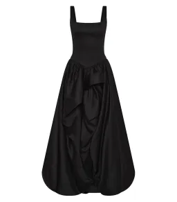 Aje Alani Maxi Gown Black Size AU 8  for rent on The Volte - image 4