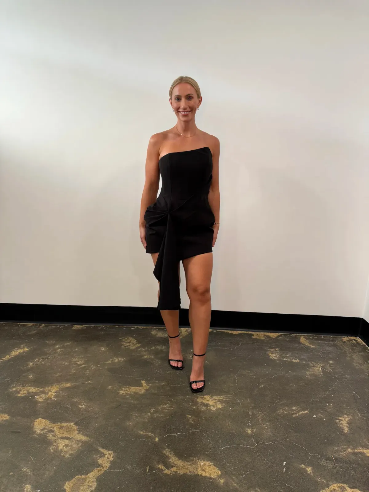 Eliya The Label Nellie Mini Dress Black Size AU 12 for rent on The Volte - main image
