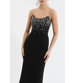 Rebecca Vallance Lynette Gown Black Size 10 for rent on The Volte - image 2
