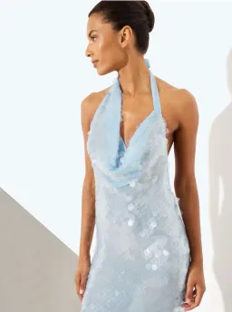 Rat and Boa Anais Dress in Cornflower Blue Size Small/Au 8  for rent on The Volte - image 5