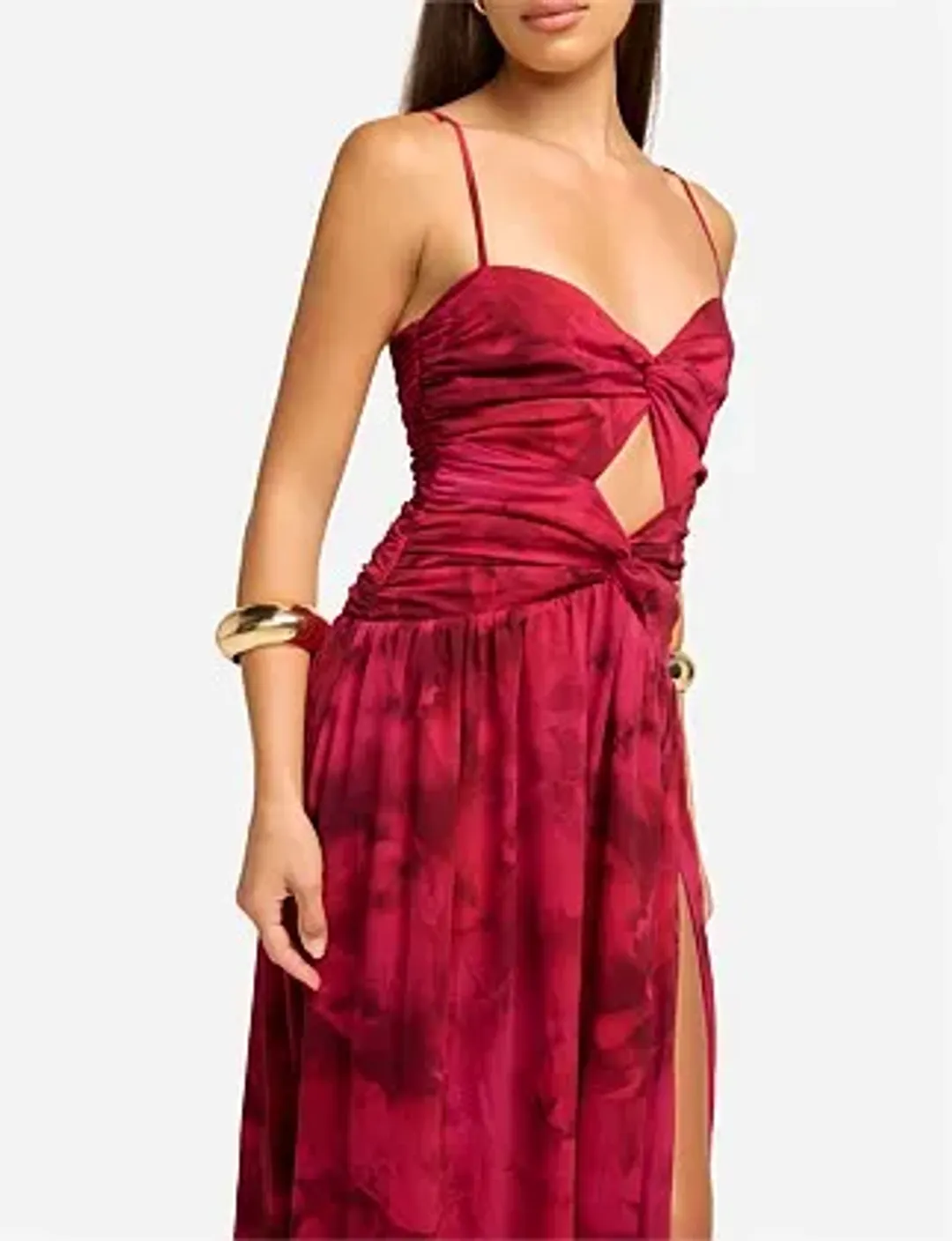 Runaway The Label Camille Maxi Dress Print  Size 10 for rent on The Volte - main image