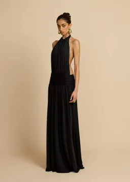 Arcina Ori Santina Maxi Dress Black Size S / AU 8  for rent on The Volte - image 2
