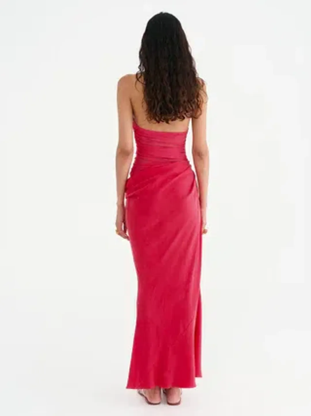 Benni Gina Maxi Dress in Watermelon Size AU 12 for rent on The Volte - main image
