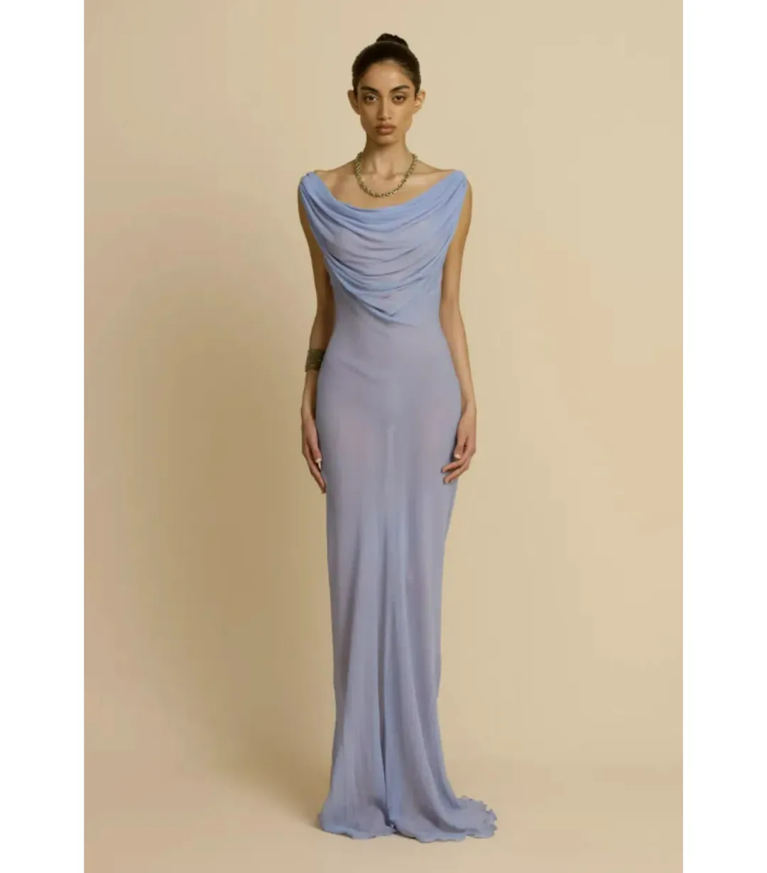 Arcina Ori Jordana Maxi Dress Blue Size XS / AU 6 for rent on The Volte - main image
