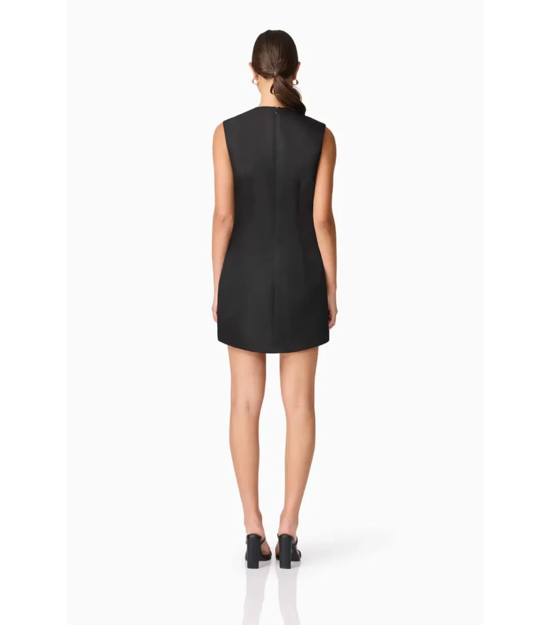 Elliatt Ursula Mini Dress Black Size AU 10  for rent on The Volte - main image
