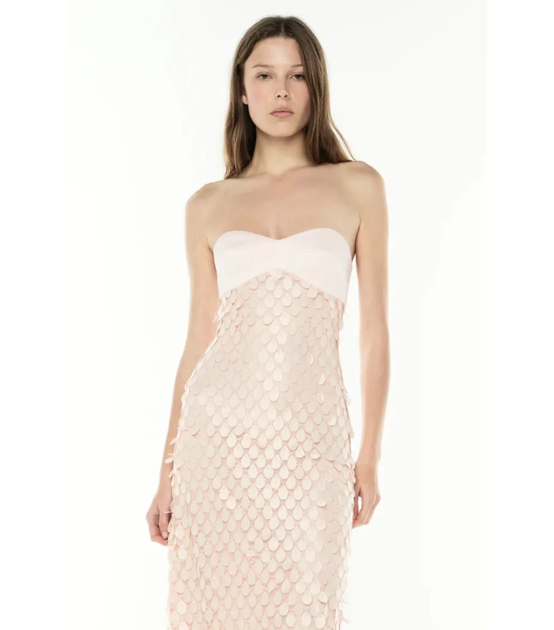 Manning Cartell Supreme Extreme Balconette Maxi Dress Rosewater Size AU 6 for rent on The Volte - main image