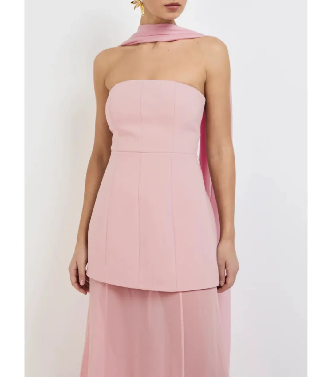 Sheike Marissa Maxi Dress Pink Size AU 16 for rent on The Volte - main image