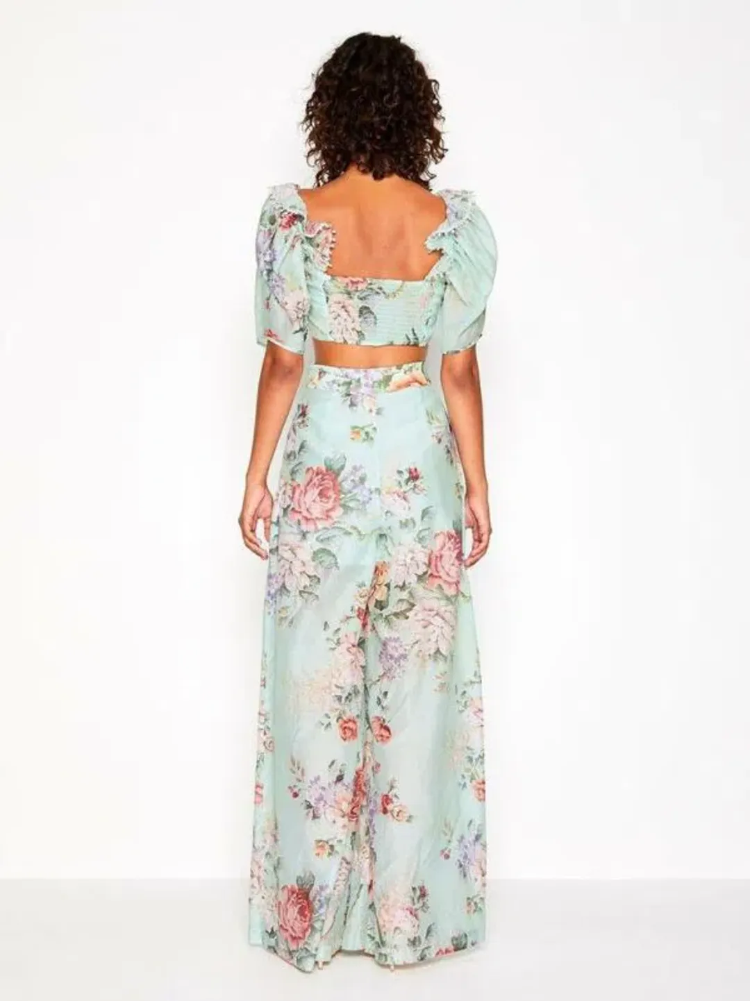 Alice McCall Louie Louie Top and Secret Garden Pants Set Peppermint Size AU 14  for rent on The Volte - main image