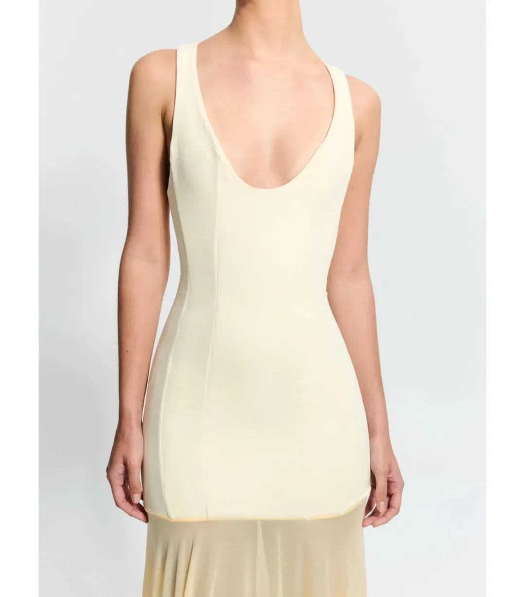 Effie Kats Odessa Maxi Gown Lemon Size AU 6 for rent on The Volte - main image