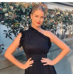 Mossman The Lady Like Dress Black Size 14  for rent on The Volte - image 3