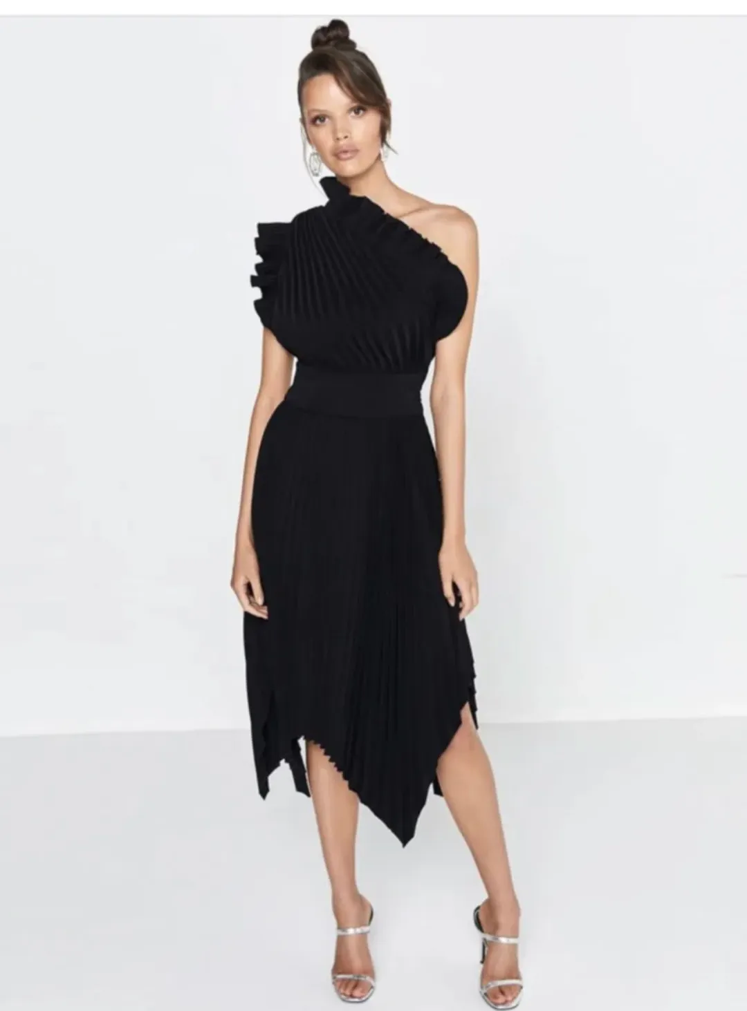 Mossman The Lady Like Dress Black Size 14  for rent on The Volte - main image