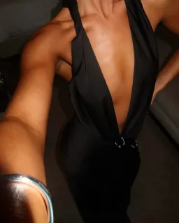 MISHA The Harlow Satin Dress Black Size  S/Au 8  for rent on The Volte - image 3