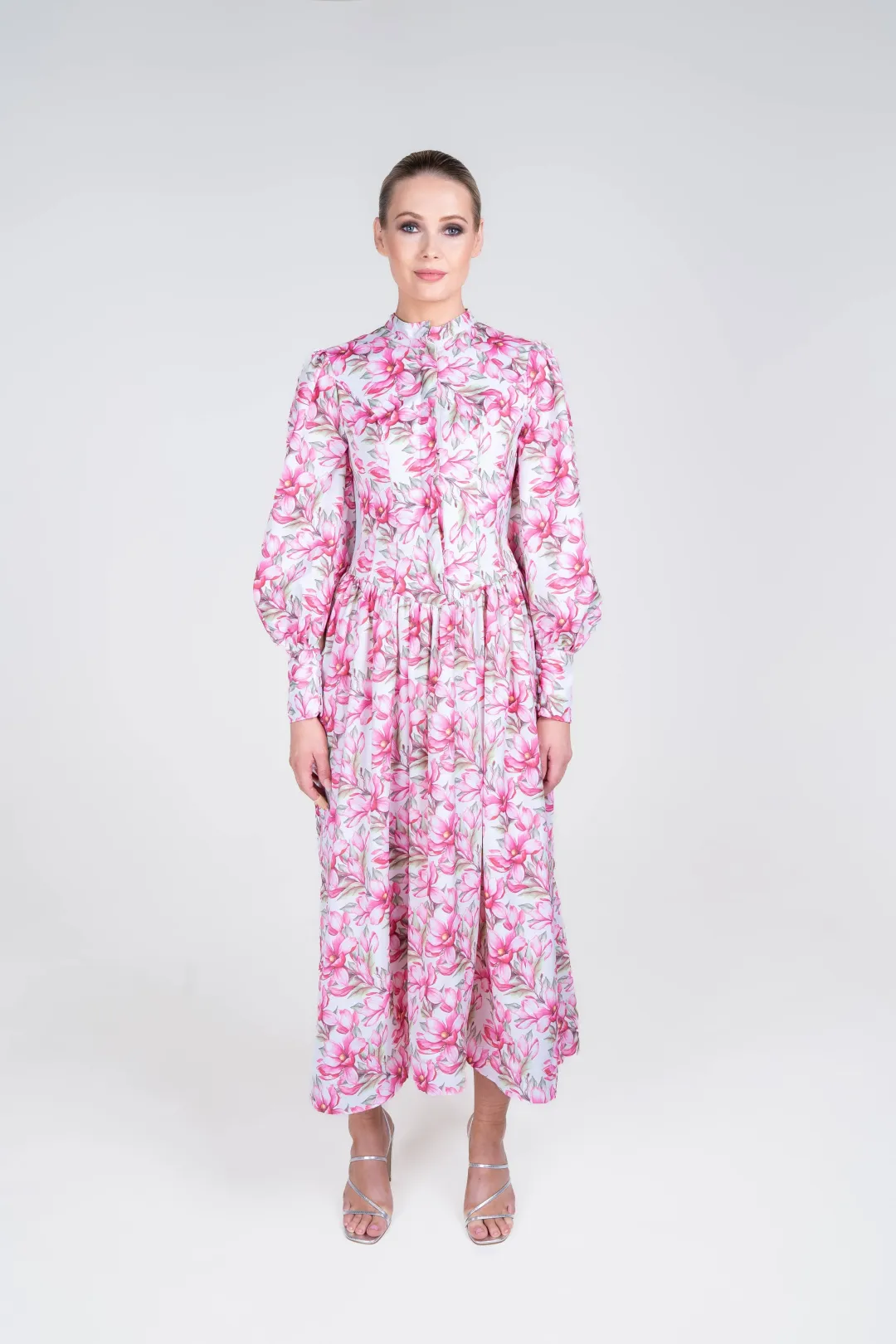 Justin Tong Tamera Dress Multi Size 10 for rent on The Volte - main image