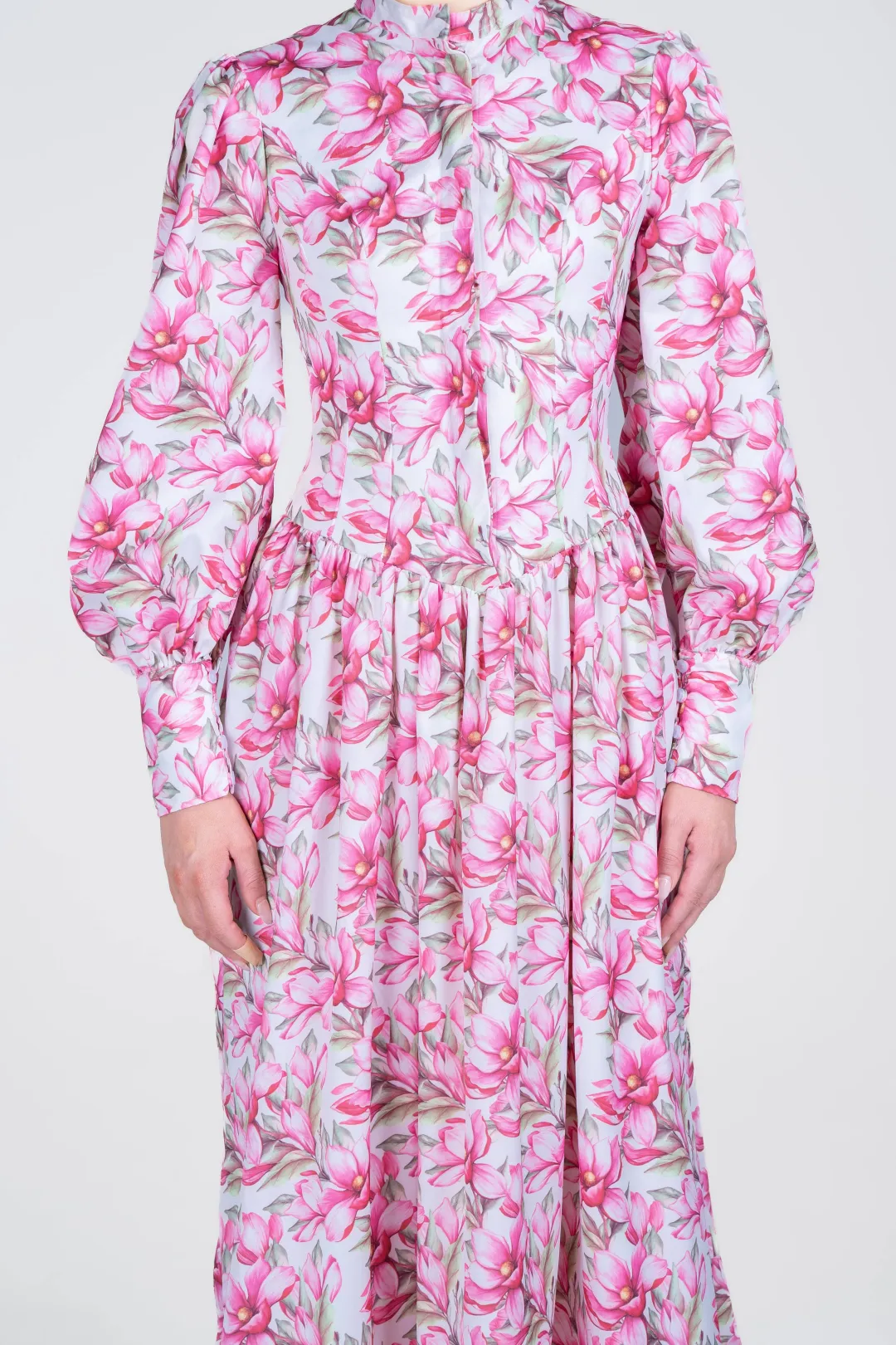 Justin Tong Tamera Dress Multi Size 10 for rent on The Volte - main image