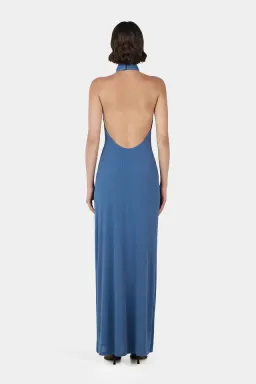 Turlington Maxi Dress , Size 6 Blue for rent on The Volte - image 3