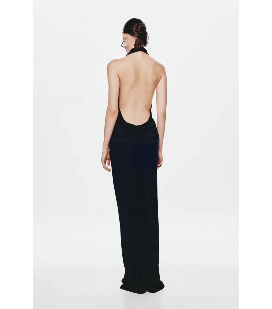 Misha Vanessa Maxi Dress Black Size AU 10  for rent on The Volte - main image