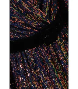 Rebecca Vallance Roxbury Midi Dress Sequin Size AU 14 NWT for rent on The Volte - image 4