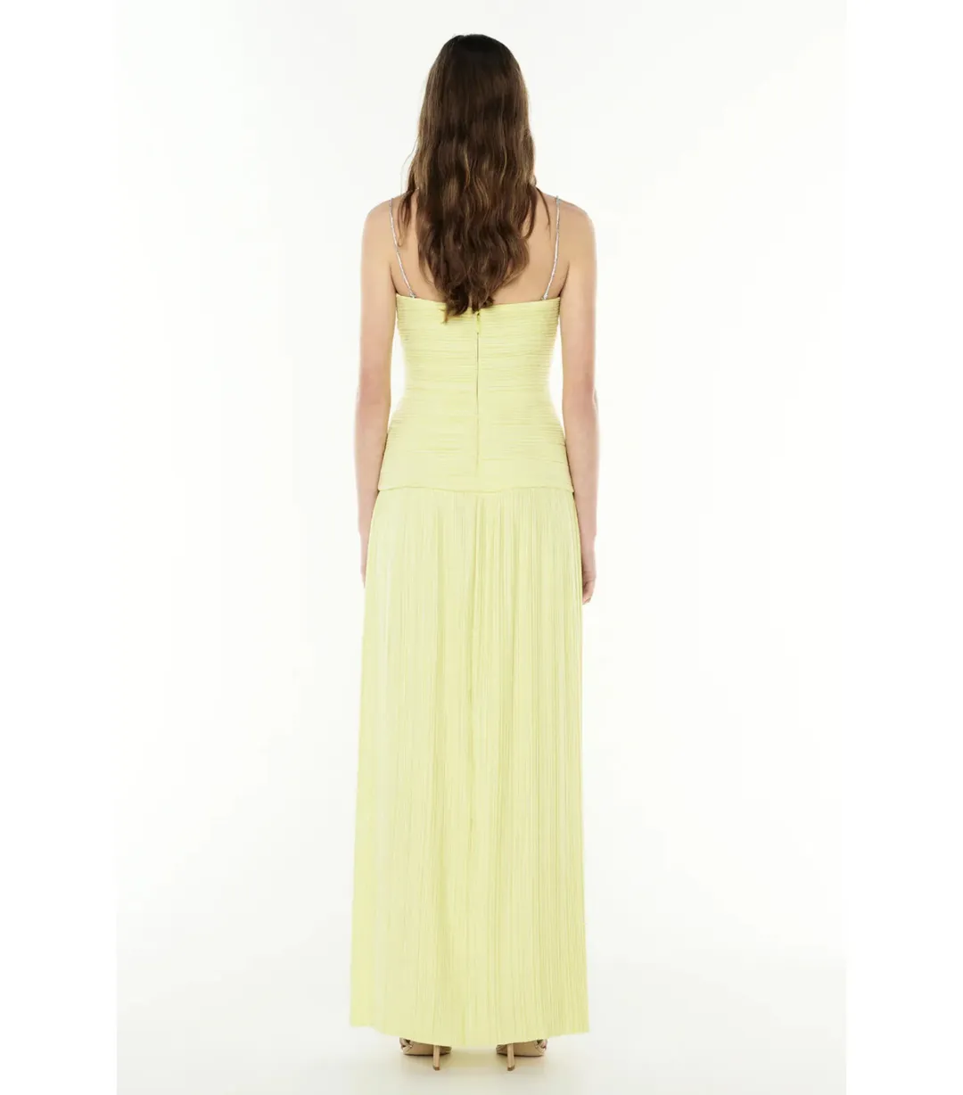 Manning Cartell Royal Debut Maxi Dress in Lemon Yellow AU 10  for rent on The Volte - main image