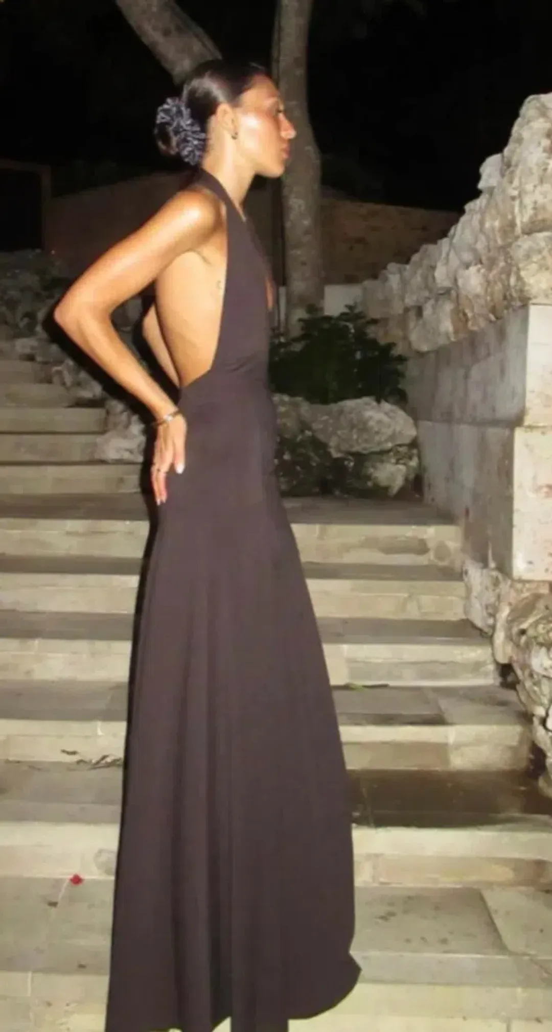 Bec & Bridge Blanche Halter Maxi Dress - size 8  for rent on The Volte - main image