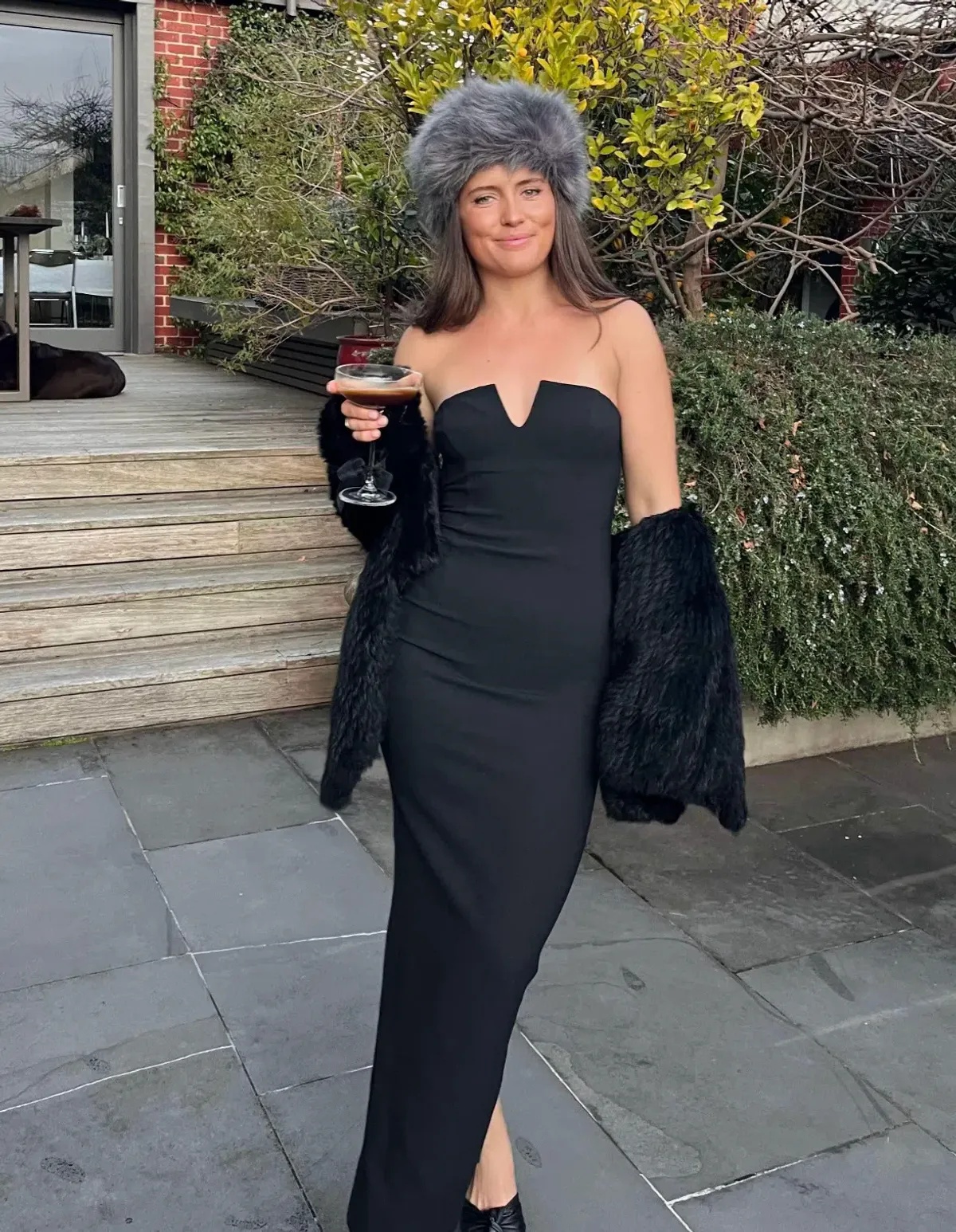 Paris Georgia Maxi Dress Black Size XS / AU 6 for rent on The Volte - main image