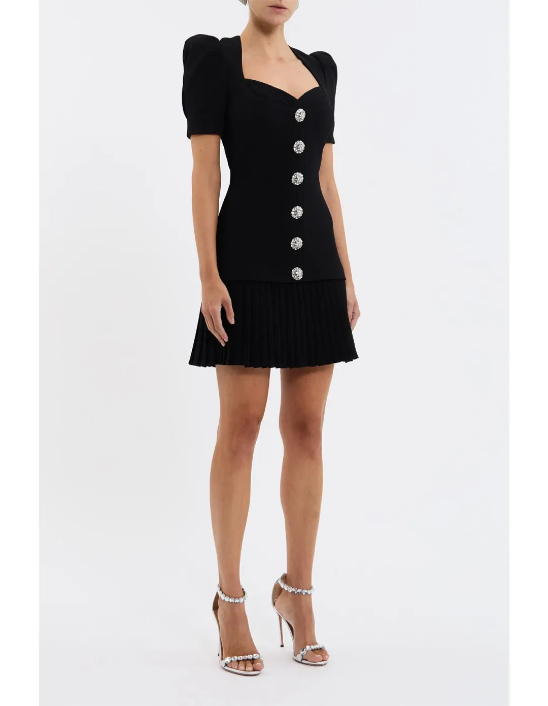 Rebecca Vallance Vicki Mini Dress Black Size 6 for rent on The Volte - main image