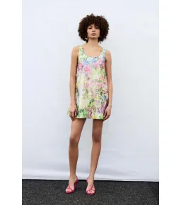 Aje Dahlia Mini Dress Lavandula Size 12 for rent on The Volte - image 1