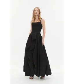 Aje Alani Maxi Gown in Black Size AU 8 for rent on The Volte - image 2