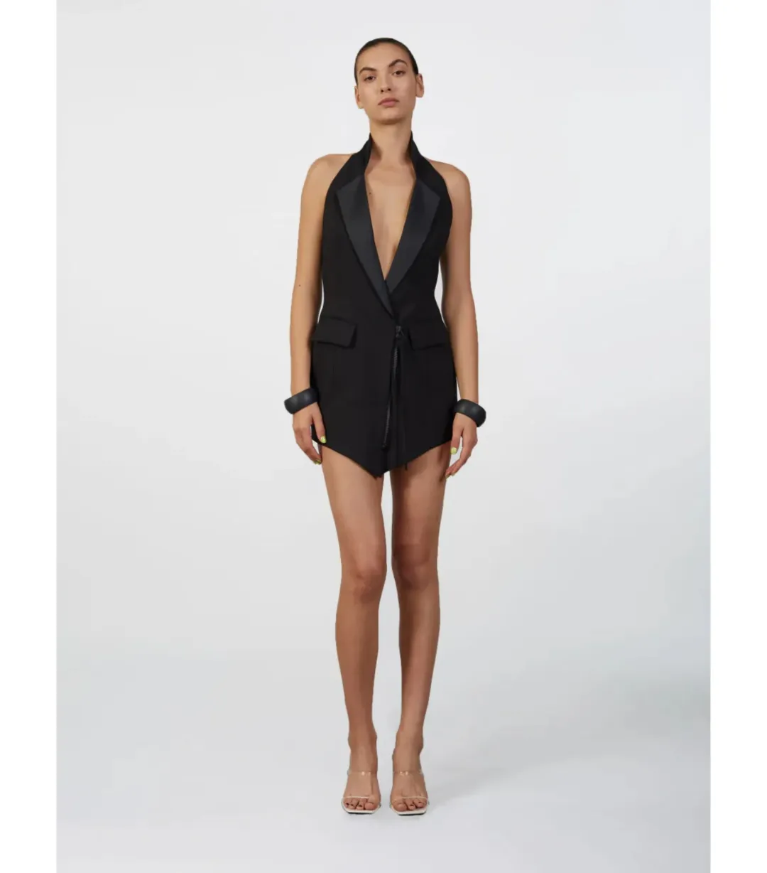 Gauge81 Adali Mini Dress Black Size S / AU 8 for rent on The Volte - main image