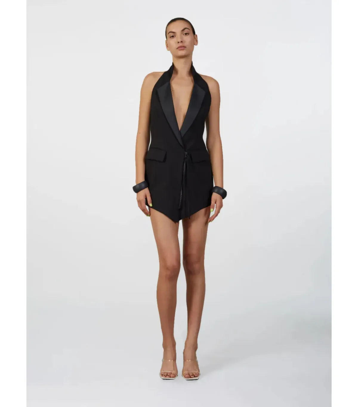 Gauge81 Adali Mini Dress Black Size S / AU 8 for rent on The Volte - main image