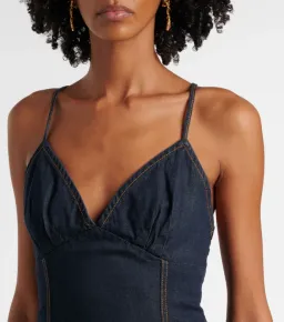 Zimmermann Crush denim minidress size 4/AU16 for rent on The Volte - image 2