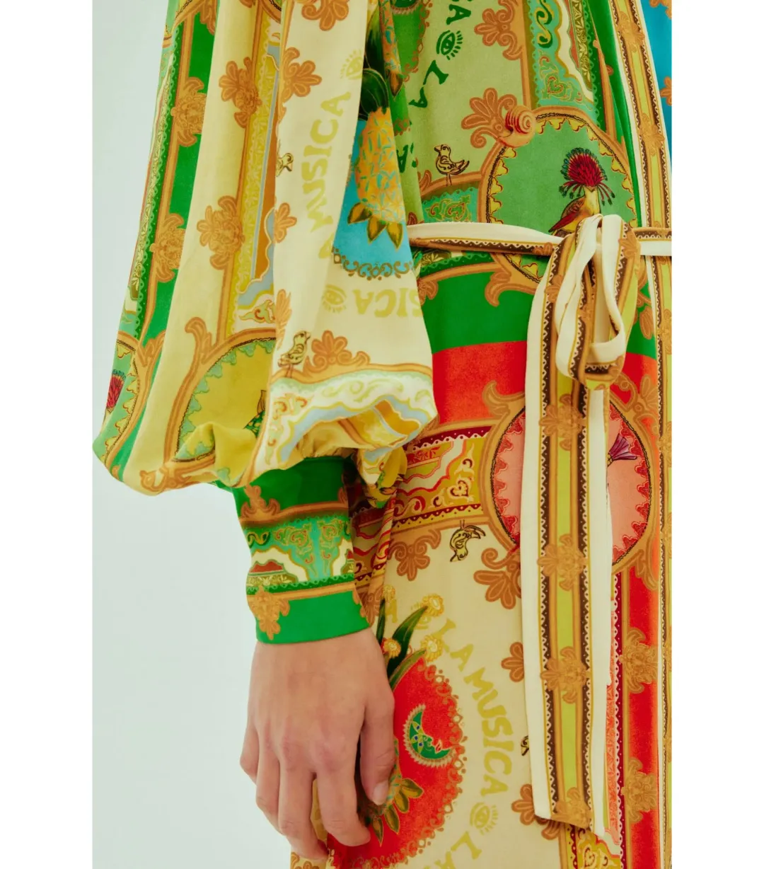 Alémais La Musica Shirtdress Multi Size 10 for rent on The Volte - main image