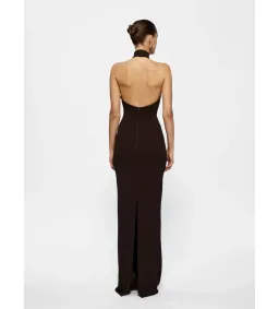 Effie Kats Rhi Gown Coffee Brown Size S/AU 8 for rent on The Volte - image 5