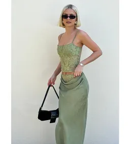 Benni Miko Maxi Set in Pear Size 8 for rent on The Volte - image 1