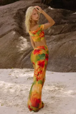 BYDEE VIERA JERSEY TOP & AZURA JERSEY MAXI SKIRT. SIZE XS / AU 6-8 for rent on The Volte - image 7