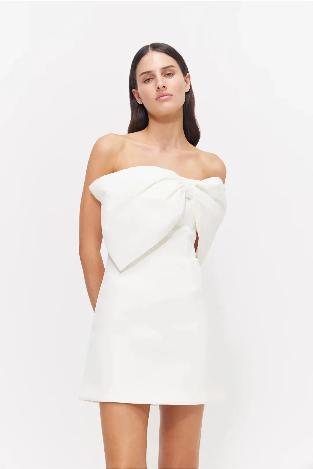 RACHEL GILBERT KACE MINI / WHITE / SIZE 6 for rent on The Volte - main image