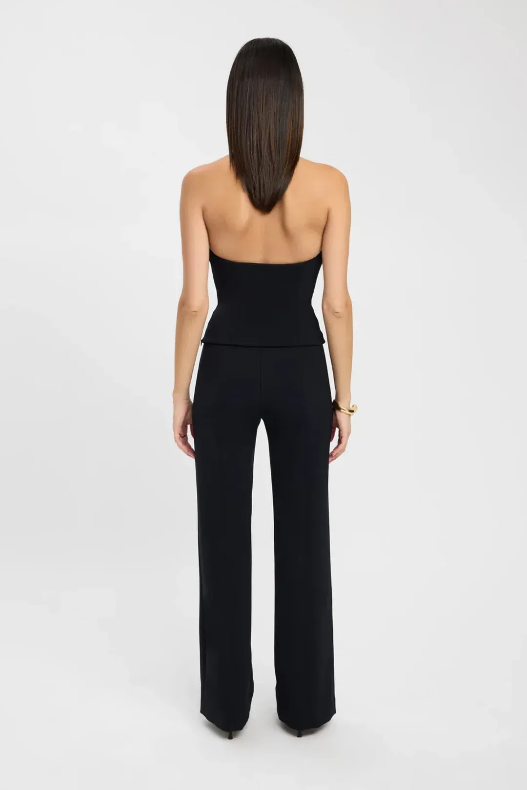 Kookai Alto Low Cut Top Black Size AU 8 for rent on The Volte - main image