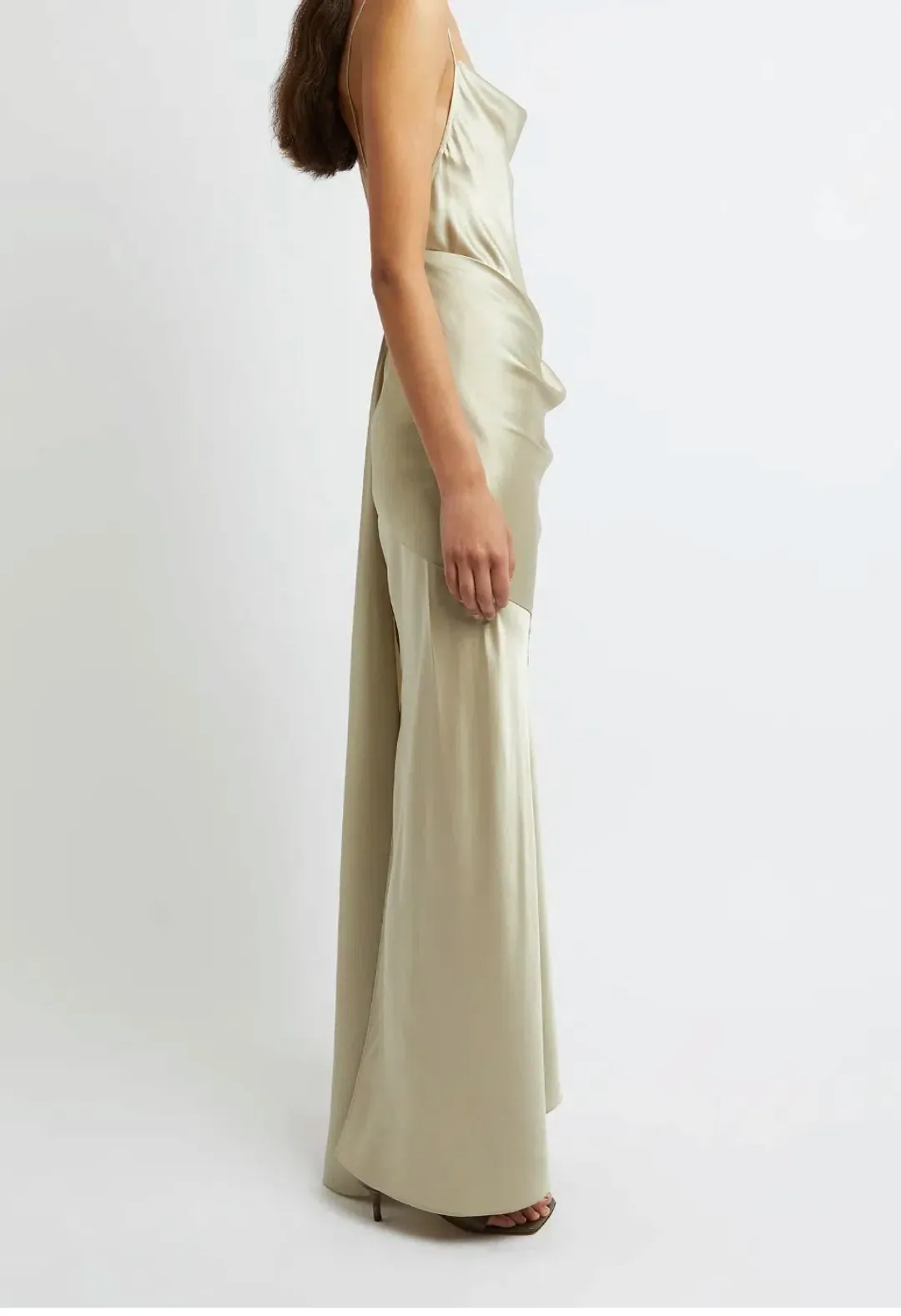 Christopher Esber Verdant Falls Draped Dress - size 6  for rent on The Volte - main image