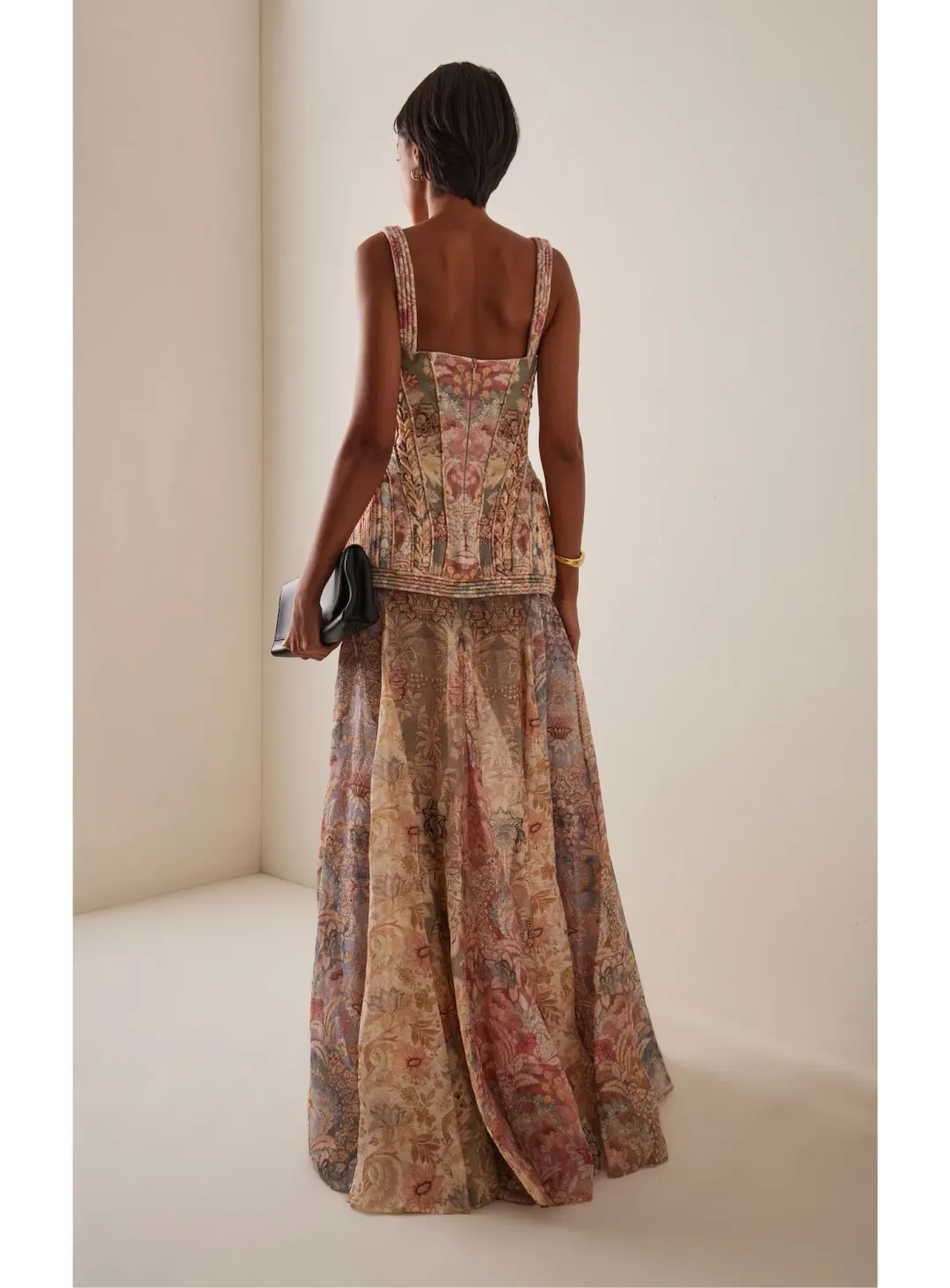 Zimmermann Rebellion Corded Maxi Dressin Spliced Floral Size 1 / AU 10  for rent on The Volte - main image